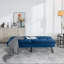 Canapé-lit pliant convertible bleu marine-114427517