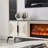 Modern Electronic Fireplace TV Cabinet