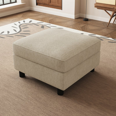 Single Modular Sofa Ottoman With Storage