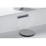 60" Cube Collection Lavatory with Left Basin, 4" Height 