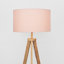 Ismay 149 cm Morrigan Wood Tripod Floor Lamp with Shelf & XL Reni Shade-1931649196-1931688459-1931688565