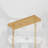 6 - Light Brass Gold Chandelier Linear Chandelier Rectangle Chandelier for Dining Room