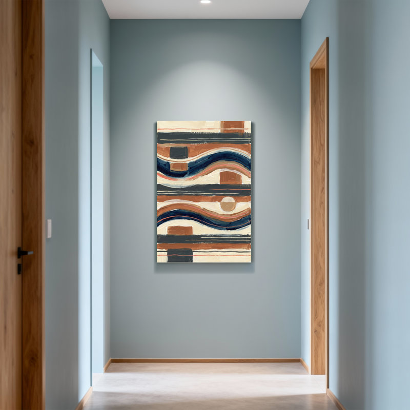 Motif artistique abstrait