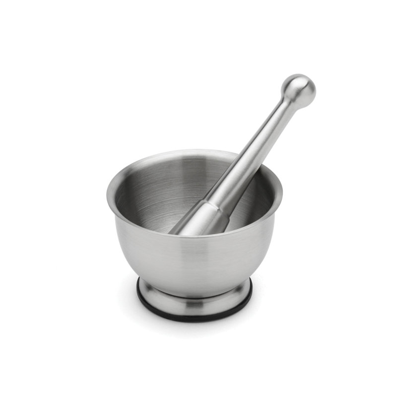 Stainless Steel Mortar And Pestle Set
