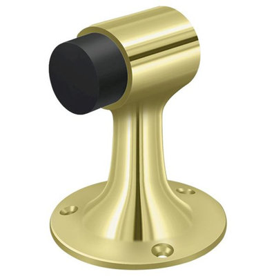 Deltana DSF3225U3 Floor Mount, Bumper, HD, Solid Brass in Polished Brass