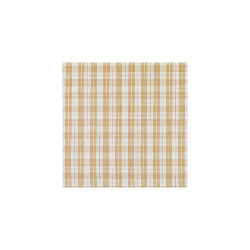 Tissu à carreaux et rayures Fairfax, Ambre
