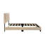Mobilier de chambre en bois massif capitonné-357362833-357362838
