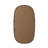 Sabine Metal Curved Oval Wall Mirror-1451160152-1451160149