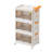 Aarn Plastic with Lids 3 Tier, 3 Pieces Stackable for Storage, with Lids