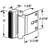 Door Reinforcement Lock  Add Extra, High Security to your Home and Prevent Unauthorized Entry  3 in. Stop, Aluminum Construction, Brushed Chrome (Single Pack)