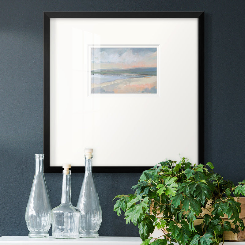 «Coastal Study Ipremium», reproduction encadrée, H 17 po x l 17 po x P 1,25 po