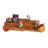 Freestanding Bamboo Spice Rack with Adjustable Racks