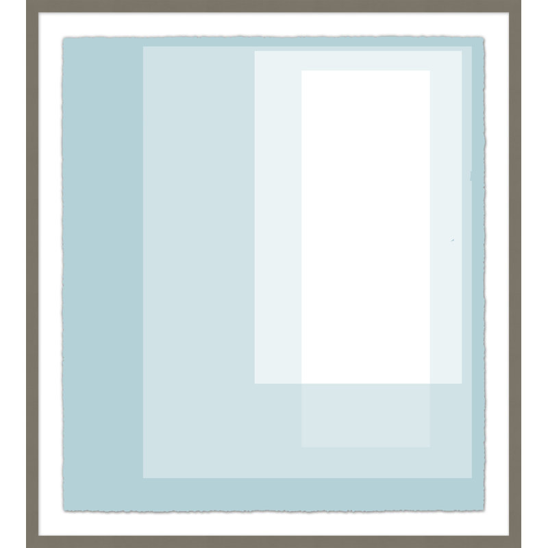 «Clear Pool 1» par Christopher Kennedy, reproduction d'art graphique sur papier encadré