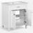 30" Single Bathroom Vanity With Ceramic Sink-1559111198