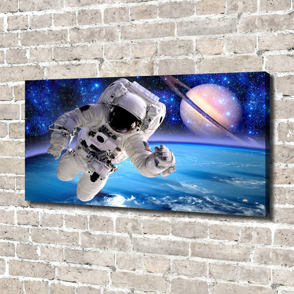 Ebern Designs Astronaut - No Frame Print on Canvas | Wayfair.ie