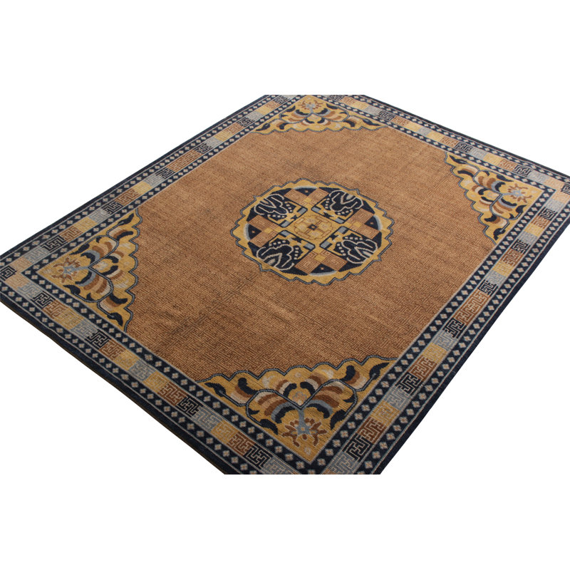 One-of-a-Kind Rectangle 8' X 10'4" Hand Knotted Area Rug