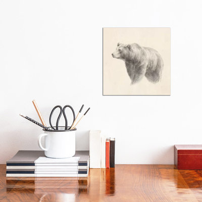 Western Bear Study by Ethan Harper - Wrapped Canvas Gallery-Wrapped Canvas Giclée