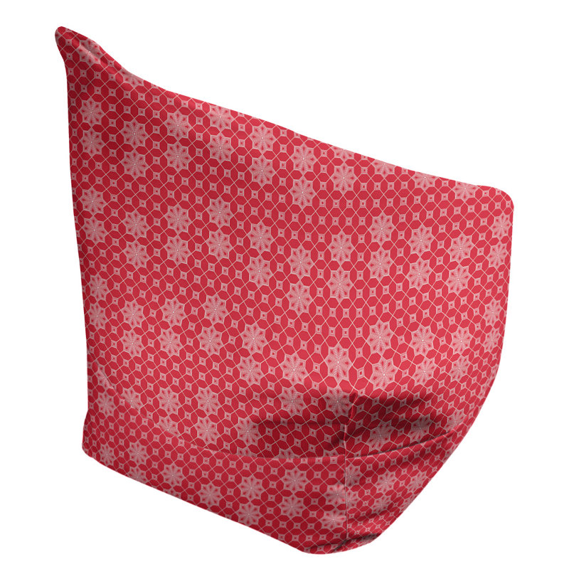Fauteuil à billes standard & Leffel, H 120 po x l 31 po x P 60 po, Rembourrage poly, Rouge