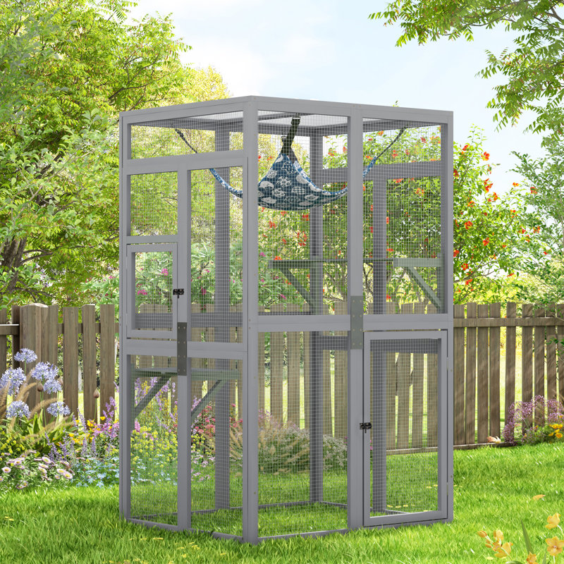 Cat Cage, Grey