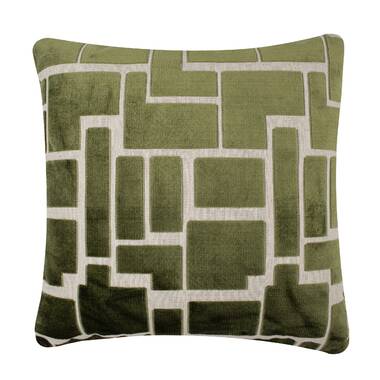 LOGAN BIG PILLOW WITH INSERT OLIVE