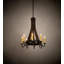 Barrel Stave 8 - Light Chandelier