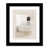 Cadre cube noir mat