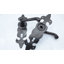 Fleur De Lys Lever Handle Black Iron