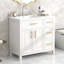 Meuble-lavabo simple 18,3 po avec comptoir