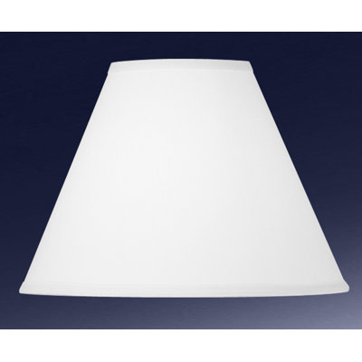12 in. H x 17 in. W Linen Empire Lamp Shade