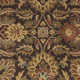 Arden Handmade Wool Dark Brown/Garnet Rug