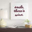 «Wine Sentiment III», art textuel sur toile-1845041567-1845041565
