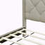 Lit plateforme tapissier Blasford-1246144312