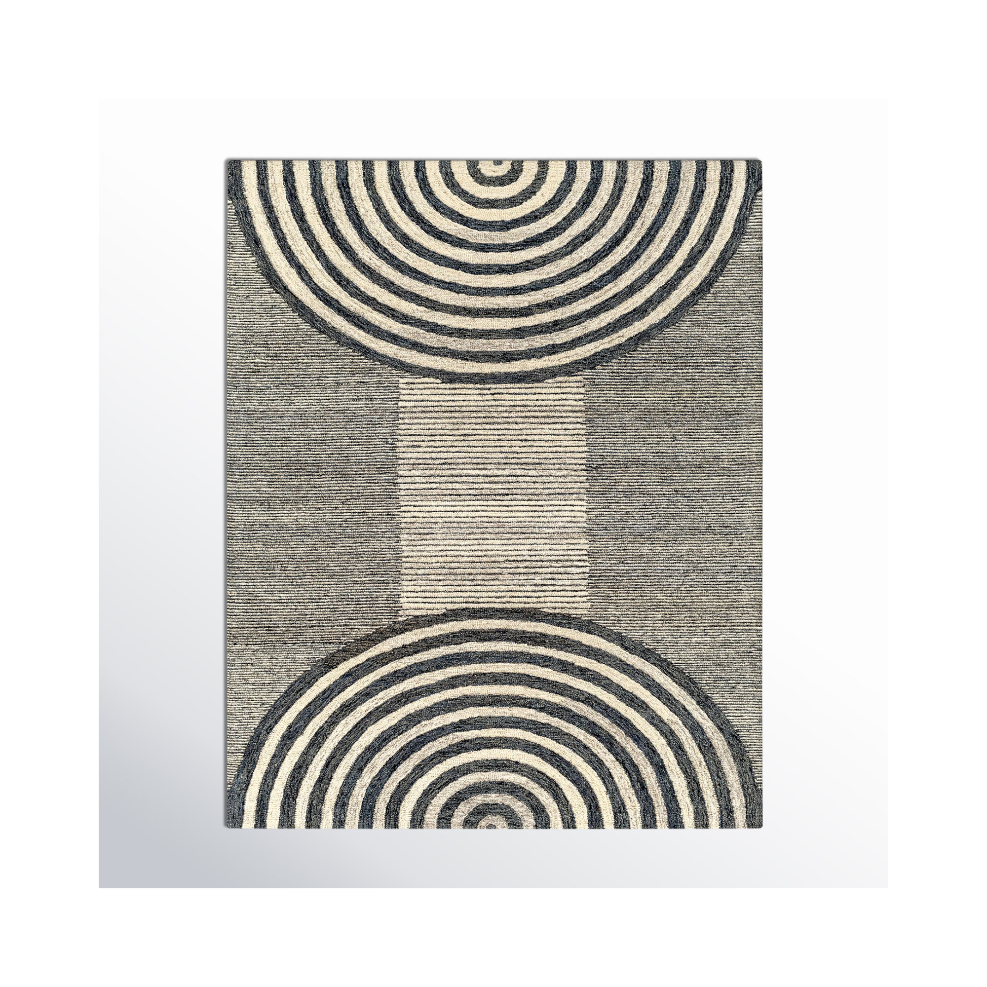 Uptown Handmade Wool Rug, Rectangle 8' x 10'