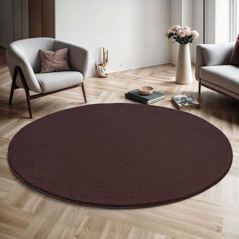 Taurasi Area Rug, Round 120 cm