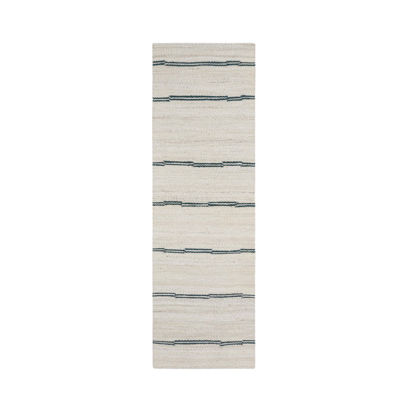 Sunderland Hand Woven Striped Area Rug, Runner 2'7" x 8'