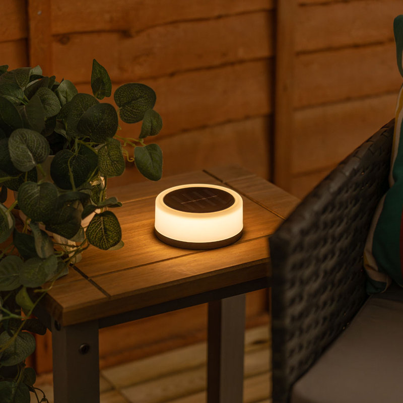 Cahlia 11.5cm Solar Powered Integrated LED Outdoor Table Lamp