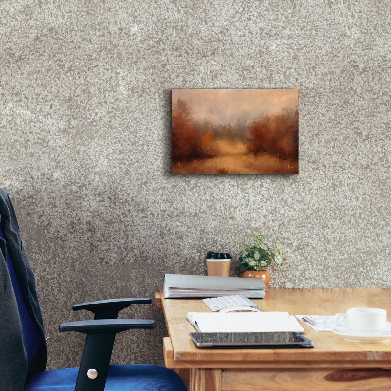 Art mural sur toile Epic Graffiti «Autumn Mist» par Ashley Bradley, H 12 po x l 18 po