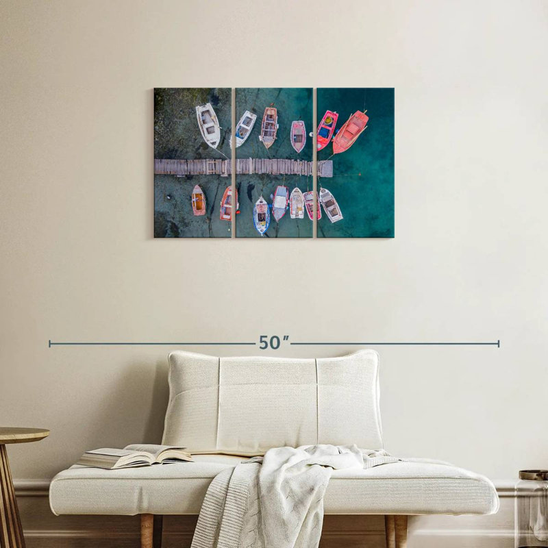 Aletra Fishing Boat Jetty, 42" H x 65" W