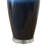Table Lamp, 29 Inch, Gradient Blue Ceramic Body, Ivory Polyester Shade