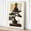 Bonsai in Geometry Japandi - Wrapped Canvas-1941845782-1941845800