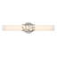 Lyra 1-Light Dimmable LED Chrome Bath Sconce
