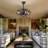 Modern Enclosed Ceiling Fan Indoor with Remote Control and Bladeless Industrial Ceiling Fan Light Kit
