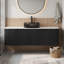Wall Mounted Single Vanity Bathroom Vanity With Engineered Marble Top-1332923727