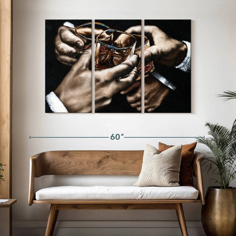Yarlin Cheers, 32" H x 50" W