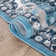 Tapis bleu Dulcet Granada