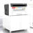 Office furniture Copier Cabinet BLACK 2 door steel copier stand mobile pedestal file Printer Stand-1273668488