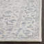 Tapis oriental en viscose / laine touffeté à la main en argent / ivoire Daphne-19035464