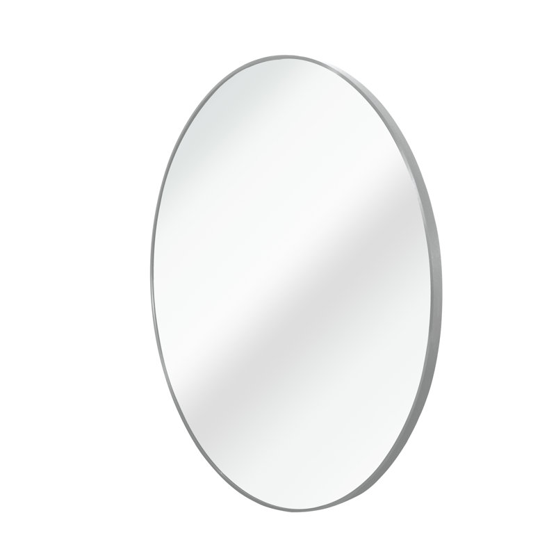 Miroir mural 39 po pour salle de bain, 39" x 39", Silver