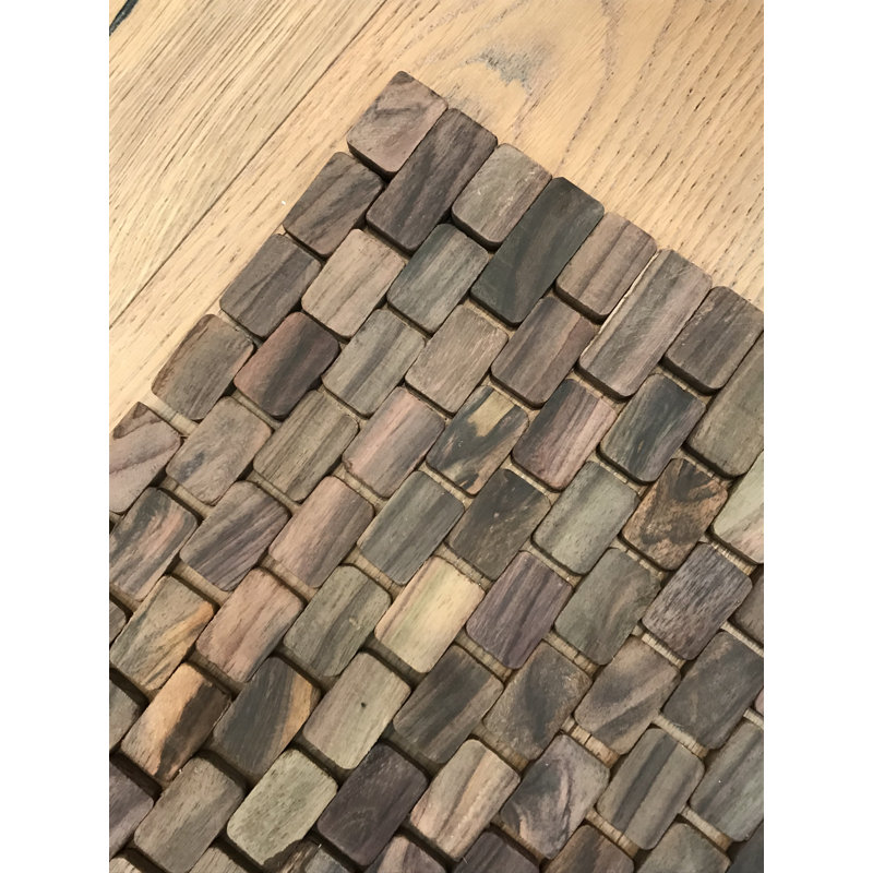 Tapis pour salle de bain Emera, Bois de rose