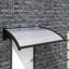 Garden Sanctuary Plastic Cover Retractable Door / Window Awning-111194928-111194924